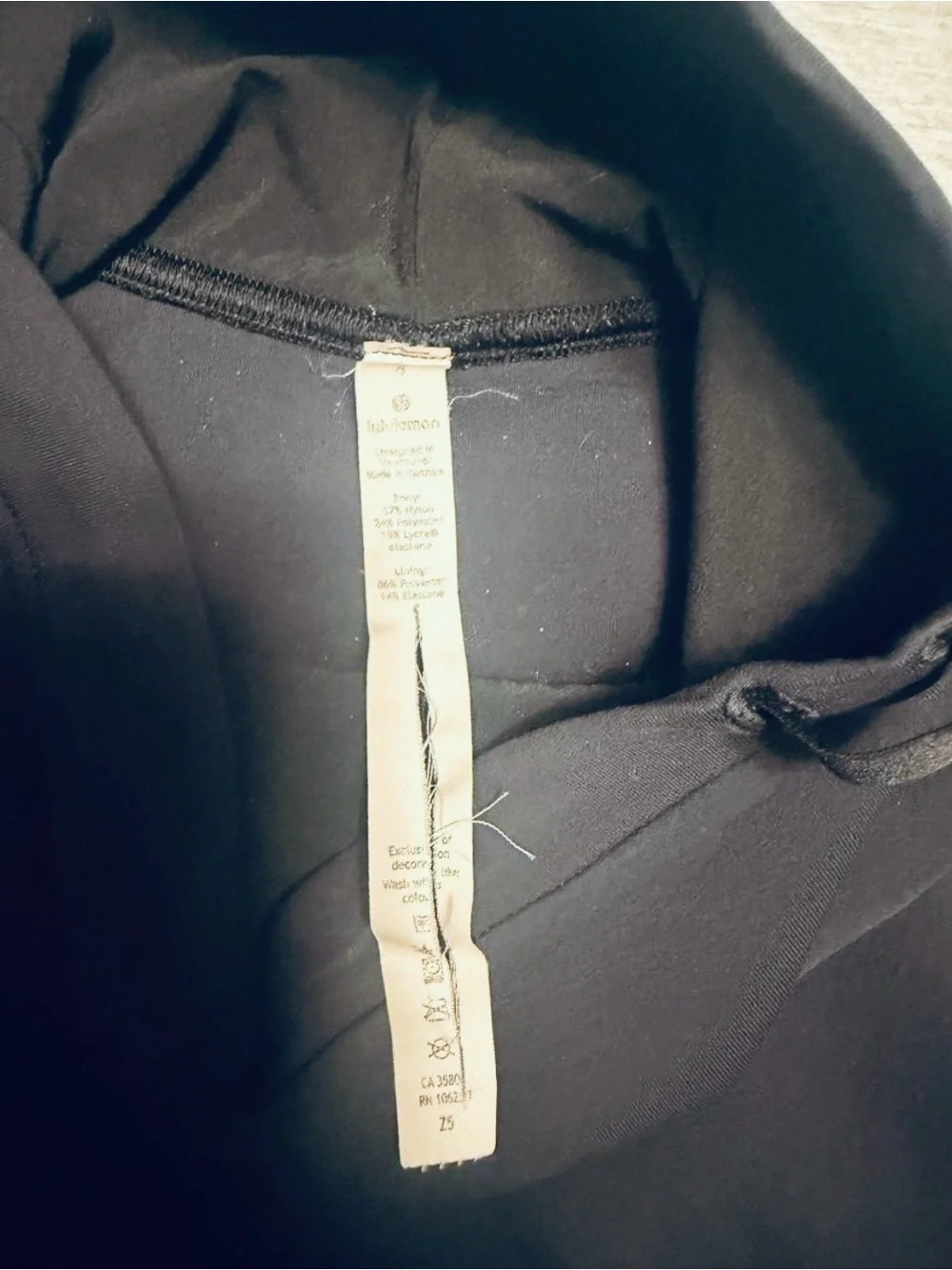 Black Turtleneck Pullover Sweatshirt